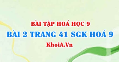 Bài 2 trang 41 SGK Hoá 9: Mối quan hệ giữa các hợp chất vô cơ
